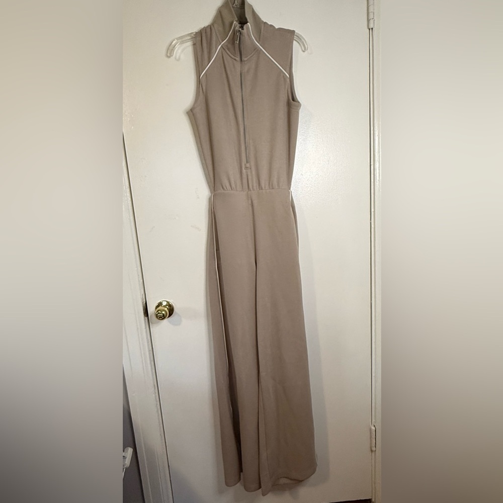 NWT SPANX Airpique Tan Jumpsuit Size Small - Picture 4 of 13